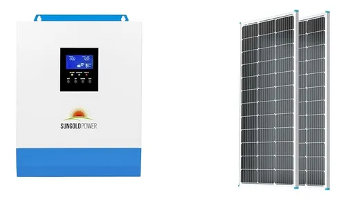 comprar Inversor 3000w 24v Con Cargador Solar Y Paneles 100w