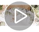 Zhehao 100 Pack Round Eucalyptus Leaves Paper Placemats 12