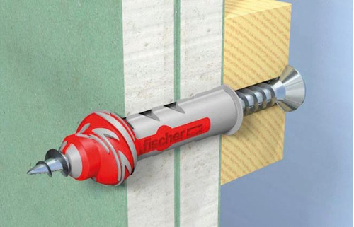 Tarugo Nylon Taco Duopower 10x50 Fischer X 180 Unidades