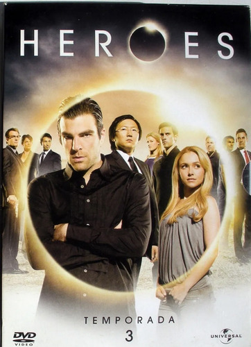 Dvd - Heroes - Season 3 - Promo Box 6 Dvds