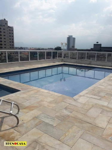 Excelente Apartamento Com 02 Dormitórios Para Venda Com 92 M² No Bairro Vila Tupi Em Praia Grande/sp. - Ap6473