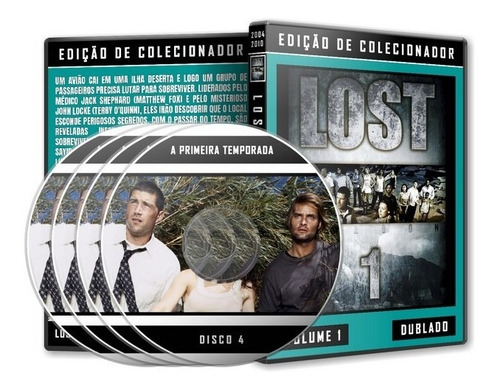 Lost - Serie Completa Em Dvd (dublado)