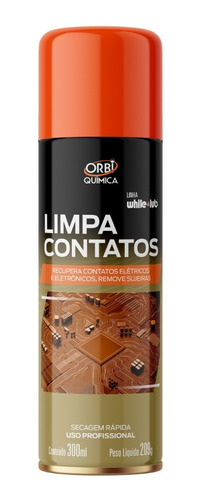 Limpa Contatos Elétricos E Eletrônicos 300ml Orbi Quimica