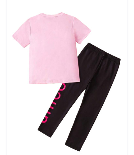 Conjunto De Niña Unicornio Calza Más Polera