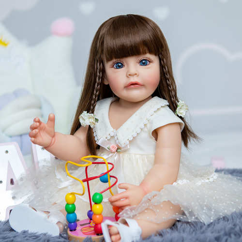 (bn) Bebé Renacido En 3d De Aspecto Real Para Muñeca Soft Vi