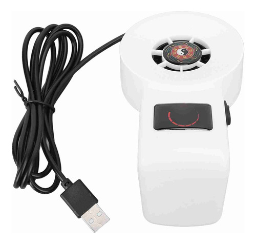 Ventilador De Refrigeración Para Pecera Blanca Y Blanca, Con