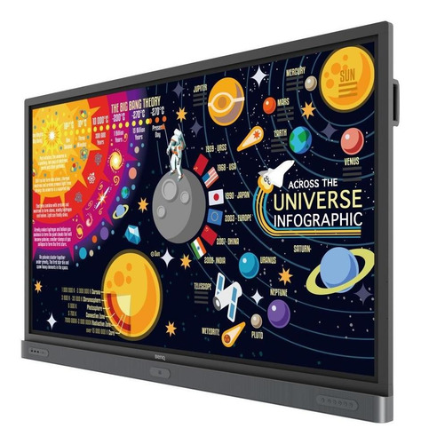 Tela Interativa Benq Rp7501k 75 4k Uhd