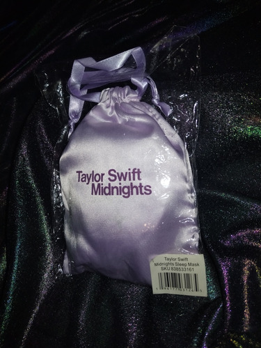 Taylor Swift Midnights Sleep Set Lavander Y Pin Merch Oficia