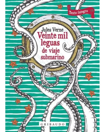 Libro Veinte Mil Leguas De Viaje Submarino - Julio Verne