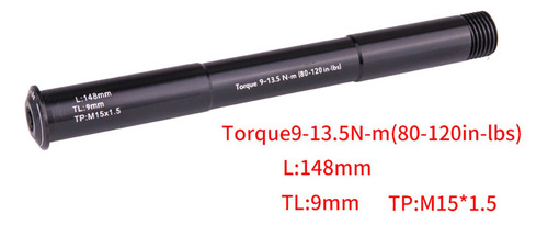 Adaptador Qr De Eje Pasante Para 15 Mm 148 Mm 1,5 Mm