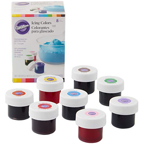 Wilton, Glaseado De Colores