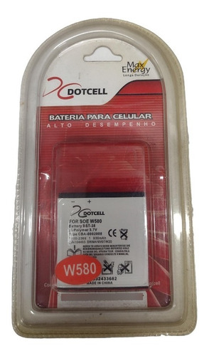 Bateria W580 Dotcell Bst-38 3.7v Novo Envio Imediato 