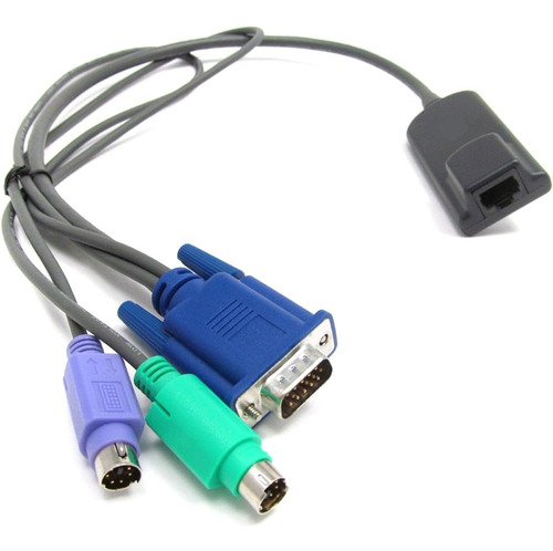 Cable Adaptador Compatible Con Ip Kvm Vga Ps2 286597-001