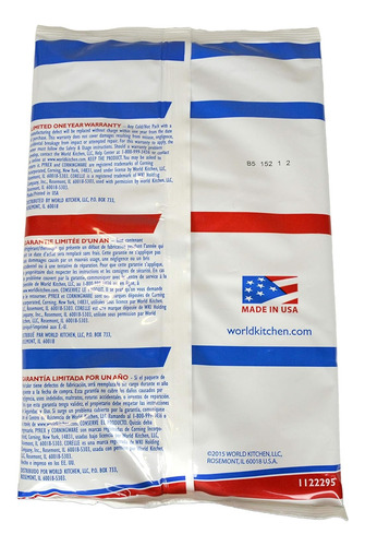 Pyrex 1122295 Pack Fría/caliente Grande (paquete De 2)