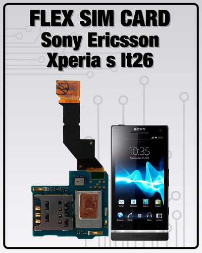 Flex Sim Card Para Sony Xperia S Lt26ii