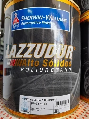 P840 Primer Hs 2k + Catalizador Gris Sherwin Williams 4,5 Lt