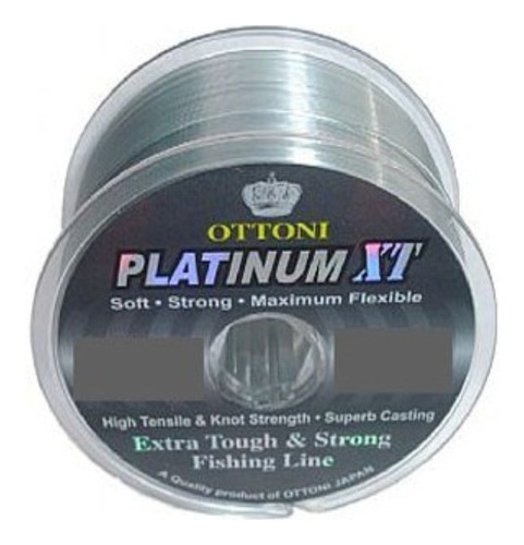 Linha Monofilamento Platinum Xt  Fumê - Várias Bitolas 300 M