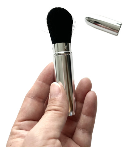 Brocha De Maquillaje Retractil Profesional Para Rubor Makeup