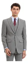 Comprar Saco Liso Slim Fit Formal Solapa Pico Hombre Vittorio Forti