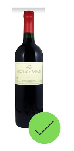 Vino Angelica Zapata Merlot Alta 750ml. Catena Zapata Mcg 