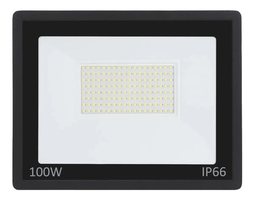 Imagen 1 de 6 de Pack X2 Reflector Proyector Led 100w Exterior Alta Potencia