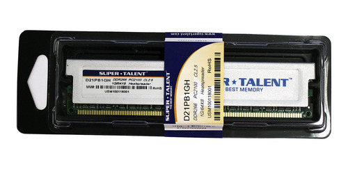 Memoria Ram 1gb Super Talent Ddr266 64x8 Cl2.5 16-channel (pc And Mac G5) D21pb1gh