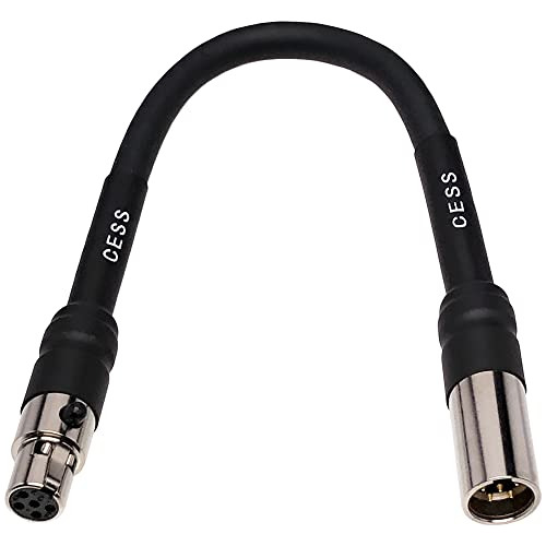Cess199 Mini Xlr 5 Pin Female To Male Extension Cable, ...