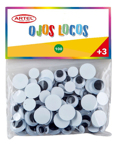 Set De 100 Ojos Locos