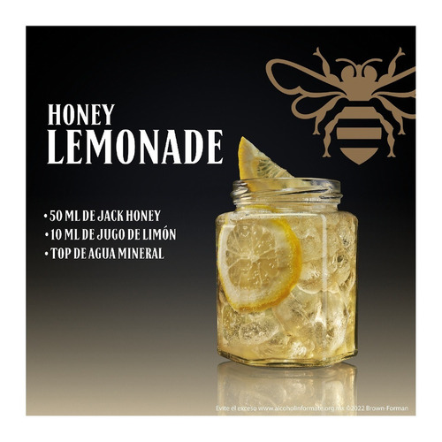 Imagen 5 de 5 de Whiskey Jack Daniels Tennessee Honey 700ml