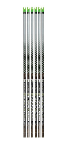 12 Flechas Caza De Carbono P/ Arco Easton Mod Axis Spine 300