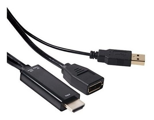 Club3d Cac2330 Adaptador Hdmi 14 A Displayport Machohembra