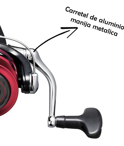Reel frontal Shimano Sienna FG SN4000FG derecho/izquierdo color negro