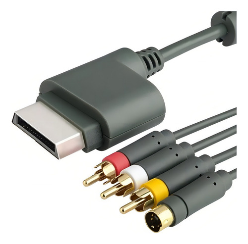 Cable S-video Av Para Xbox 360 Ttx Tech