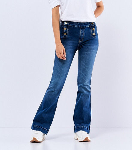 Jean Moda Mujer Derek 824474 Azul