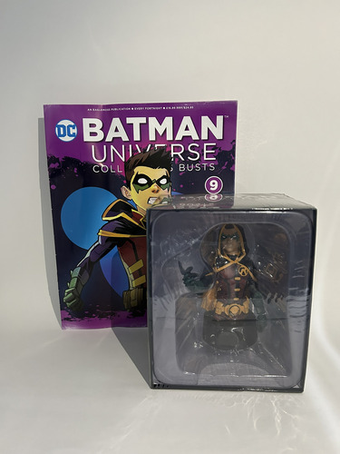 Libro Dc Batman Universe Busts Robin De Eaglemoss Eaglemoss