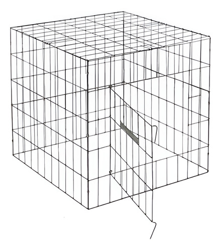 Jaula Para Gallos 75x75 3 Piezas