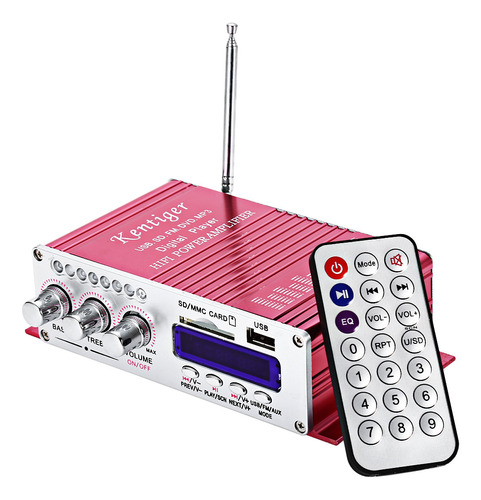 Amplificador De Audio Para Coche Hy-502, Pequeño Amplificado