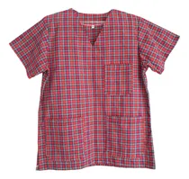 Comprar Outlet Chaquetas Femeninas\u002Fhl Ambos\u002Ftalles Varios Rojo\u002F Cuadrille Camisero 44