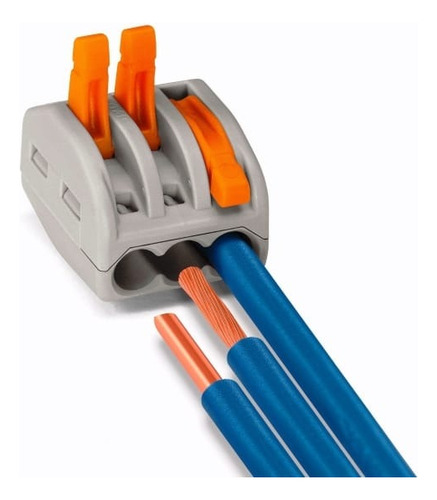 Conector Borne De Emenda Para 3 Fios C/ 30 Unid