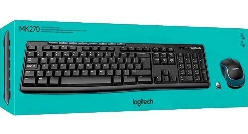 Teclado Y Mouse Logitech Mk270 Wirelees 