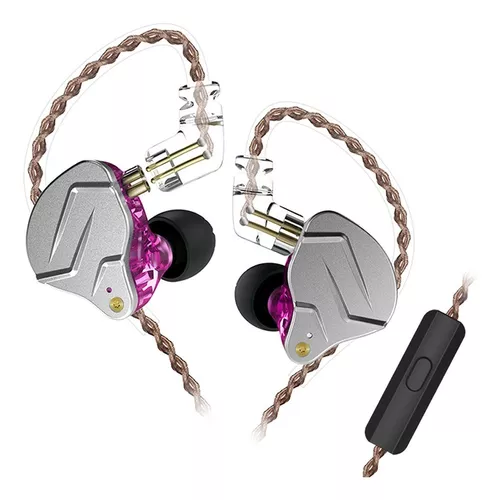 Auriculares In Ear Kz Zst Pro 2 Vias Monitoreo Sin Microfono