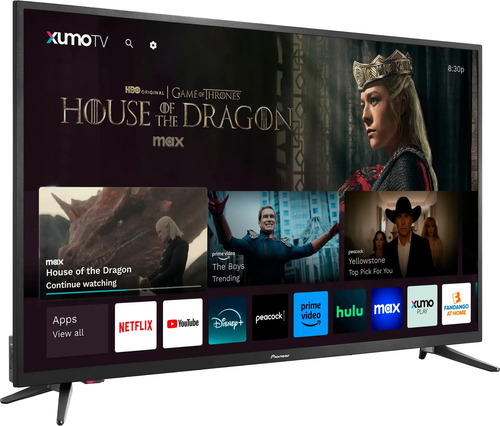 Pioneer - 43 Class Led 4k Uhd Smart Xumo Tv