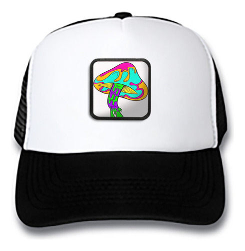 Gorra Gorro Trucker Acid Hongo Drug Party Hongo Psicodel A4