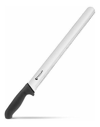 Cuchillo Profesional Cortar Pan Pasteles Acero Inoxidable