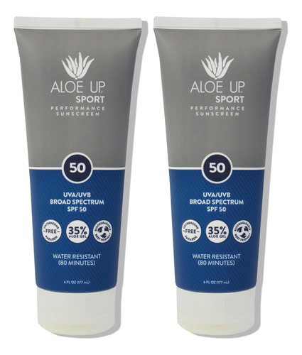 Aloe Up Spf 50 Locion De Proteccion Solar Deportiva De Ampli