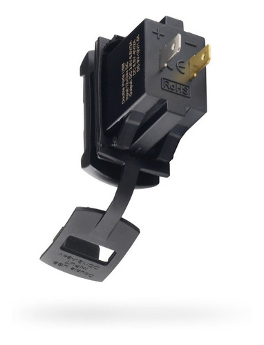 Switch Marino Usb Y Tipo C De Carga Rápida Con Voltímetro