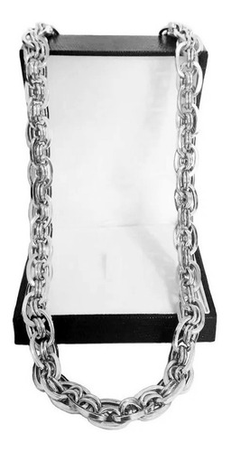 Corrente Cordão Imperador 70 Gramas 70cm Ouro 18k Branco