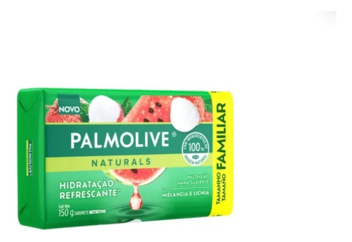 Sabonete Palmolive Melancia E Lichia 150g Kit C/12