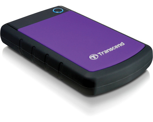 Transcend 1tb Storejet 25h3 External Hard Drive (purple)