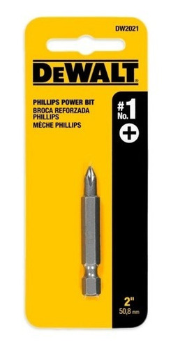 Punta Phillips Power Bit Reforzada Dw2021 #1 Dewalt 50.8mm